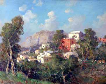 Leone Romolo - Capri, sopra Tragara